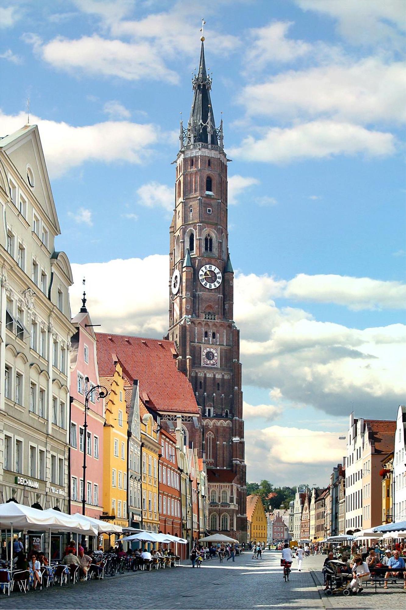 Hotel Goldene Sonne Landshut Eksteriør billede